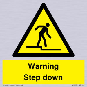 Warning Step down